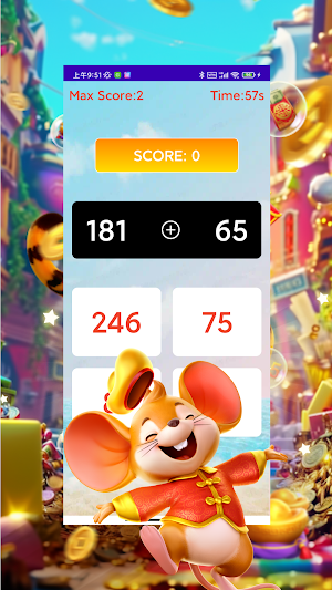 Lucky Mouse Math Screenshot 1