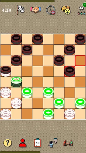 Bashni checkers, duel Screenshot 2