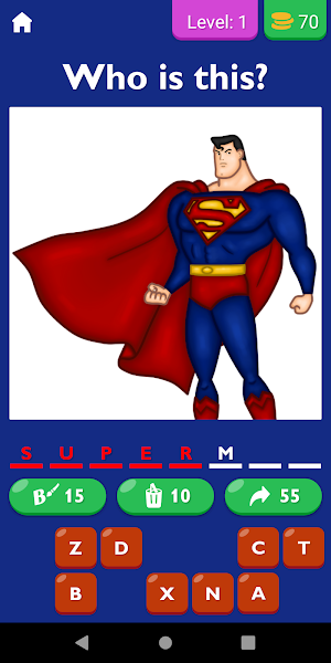 Guess The Superhero Game Screenshot 0