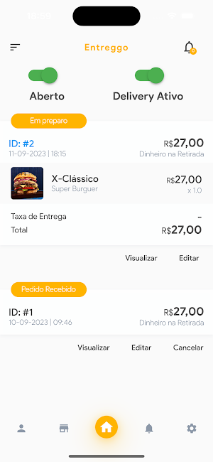 Entreggo - Gestor Screenshot 1