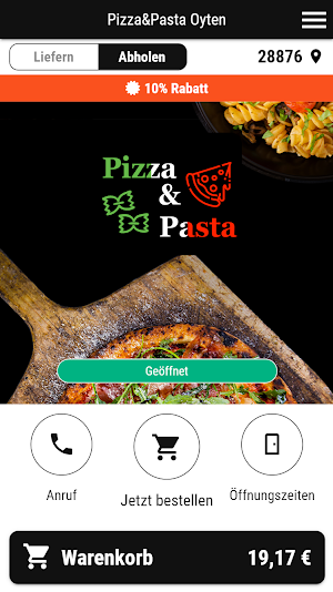 Pizza&Pasta Oyten Screenshot 0