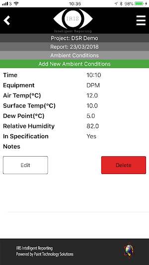 IRIS Intelligent Reporting Screenshot 0