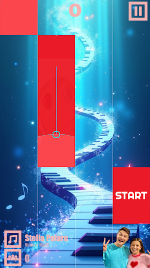 Piano Music Ninna e Matti Game Screenshot 1