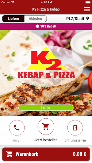 K2 Pizza & Kebap Screenshot 0