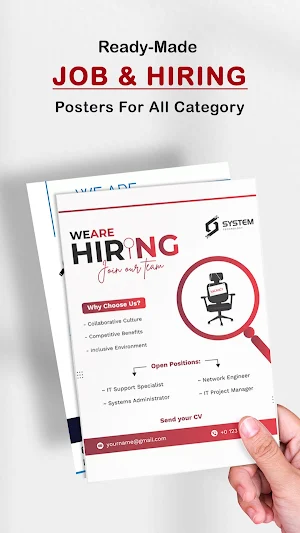 JobPost: Job Post Design Screenshot 0