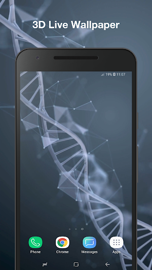 Molecules Live Wallpaper Pro Screenshot 0