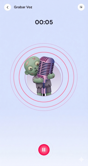 Robot Voice Changer: Live Mic Screenshot 3
