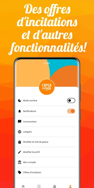 CapsaFood - Livreur Screenshot 3