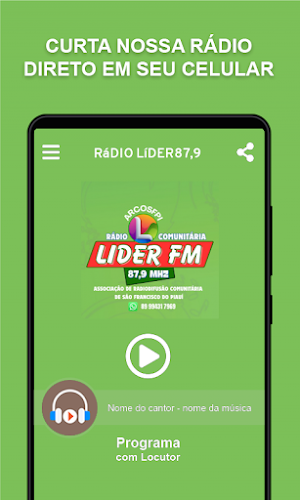Rádio Líder87,9 Screenshot 0
