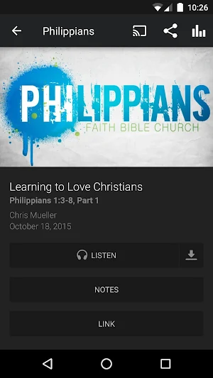 Faith Bible Church App Screenshot 1