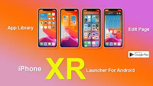 iPhone XR Launcher for Android Screenshot 1