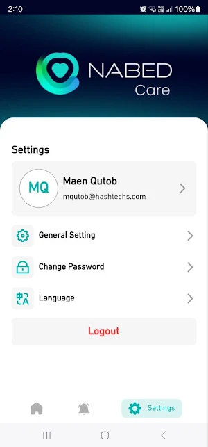 NABED Care Screenshot 2