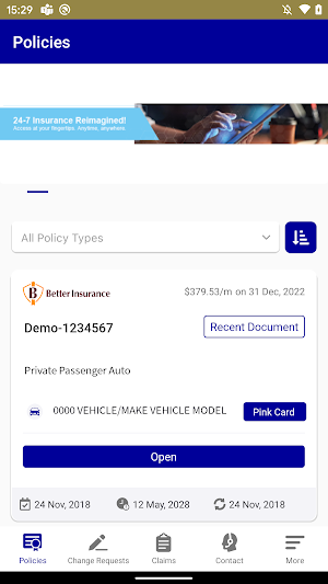 Five Star Insurance Online Screenshot 1