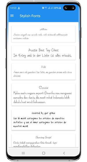 Stylish Fonts for Huawei Phones Screenshot 0