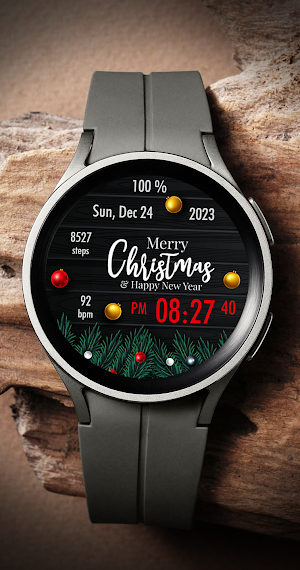 EY21 Merry Christmas WatchFace Screenshot 0