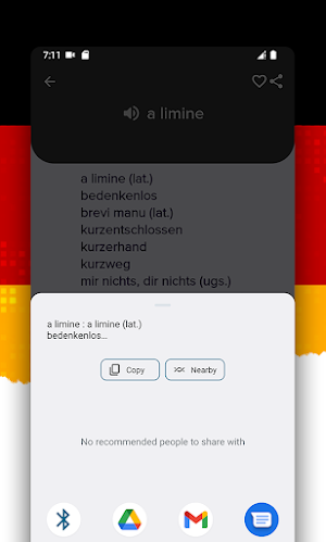 Deutsche Wörterbuch Screenshot 3