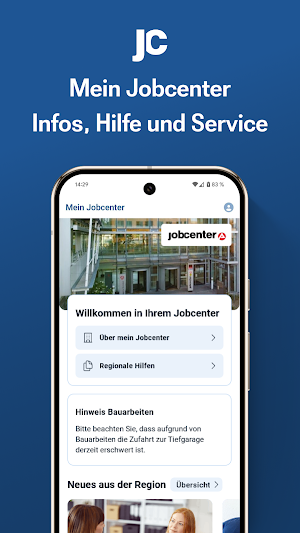 Jobcenter-App Screenshot 0
