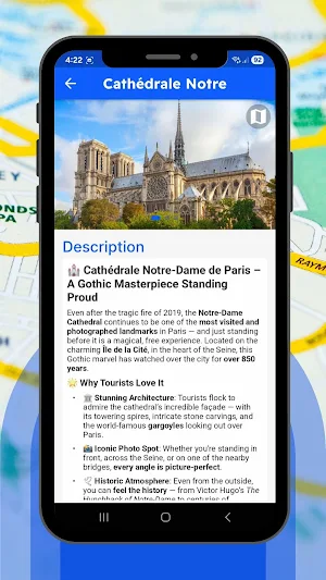 PARIS - Travel Guide and Maps Screenshot 1