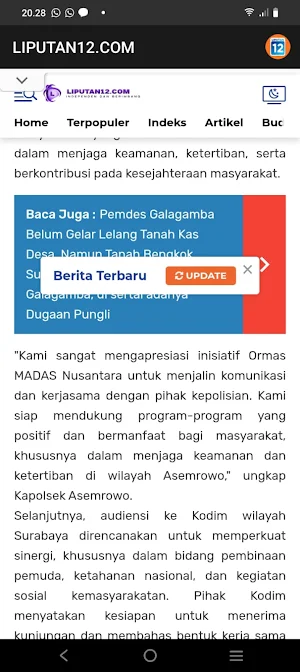 LIPUTAN12 Screenshot 1