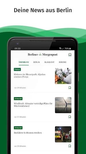 Berliner Morgenpost News Screenshot 0