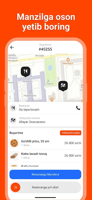 Foodly Courier Screenshot 2