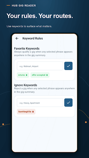 Hub Gig Reader: Gig Alerts Screenshot 3