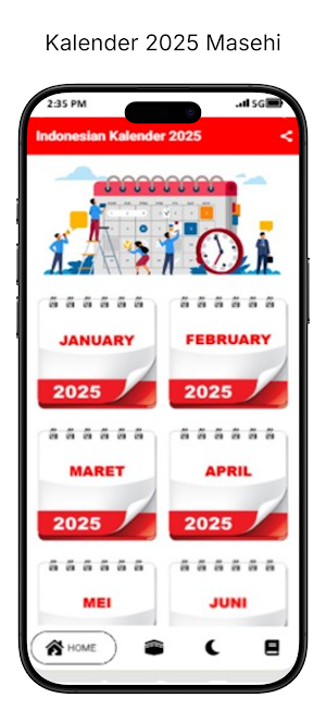 Kalender Indonesia Lengkap Screenshot 1