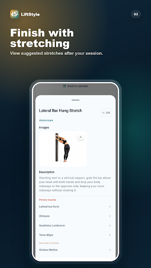 LiftStyle: Workout Planner Screenshot 2
