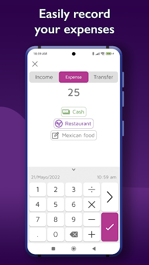 Daily Expenses 4 Screenshot 1