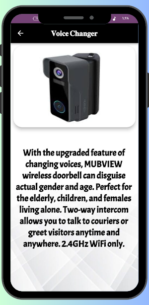 Mubview Doorbell camera Guide Screenshot 0
