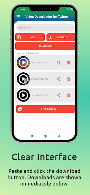 Twitter Video Downloader Screenshot 1