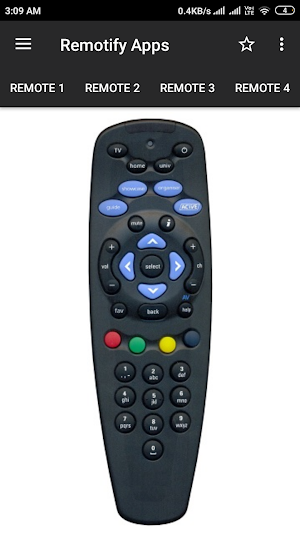 Tata Sky Remote Control Screenshot 1