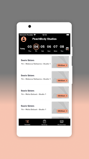 PeachBody Studios, Inc. Screenshot 1