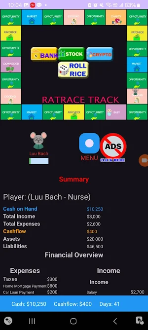 Cashflow game (Multiplayer) Screenshot 0