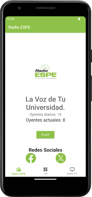 Medios de comunicación ESPE Screenshot 0