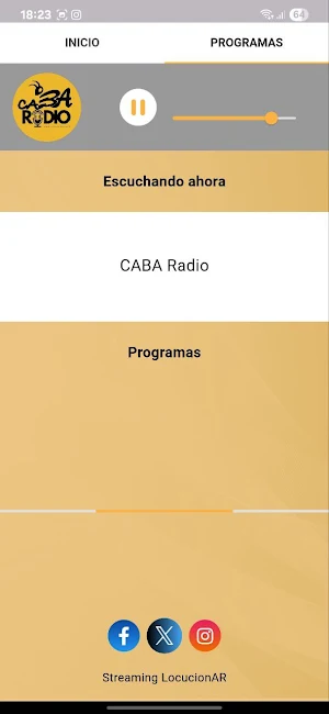 CABA Radio Screenshot 1