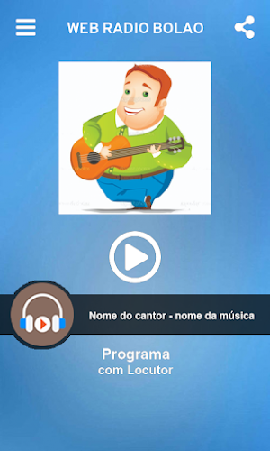 WEB RADIO BOLÃO Screenshot 1