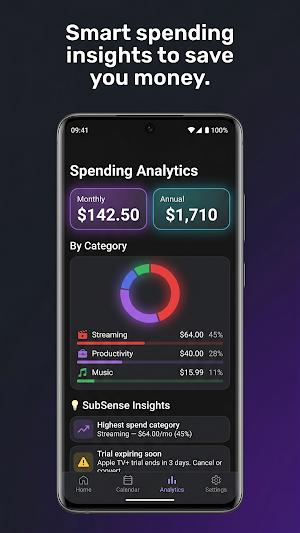 Subscription & Spend Tracker Screenshot 1