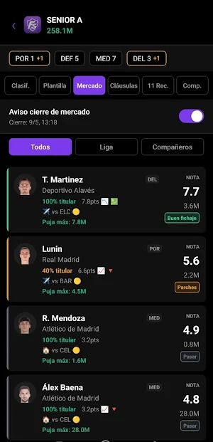 FantasyStats Screenshot 1