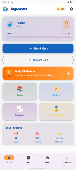 FlagMaster - Country Quiz Game Screenshot 3