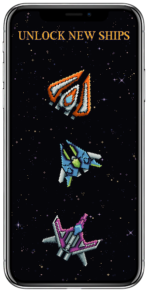 Galactic Pixel Storm Screenshot 1