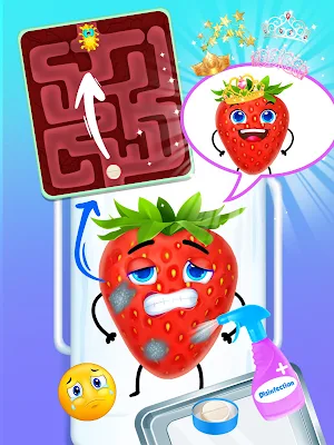 Fruit Clinic Doctor Crazy Game Screenshot 2