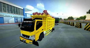 Mods Truck Sawit Muatan Tumpah Screenshot 3