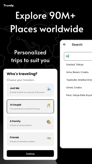 Travely Pro - AI Trip Planner Screenshot 2