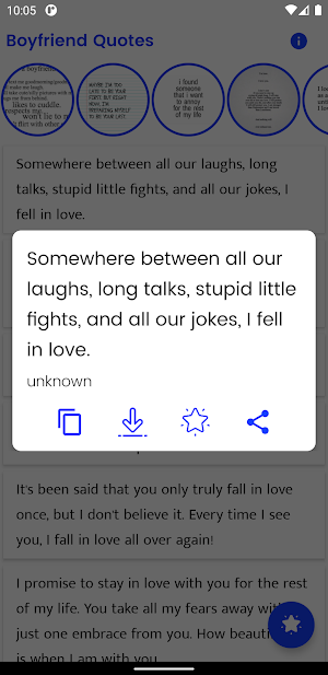 Boyfriend Quotes and Sayings Screenshot 0
