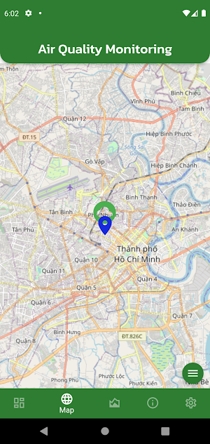AIoTLabVN: Air Quality App Screenshot 2