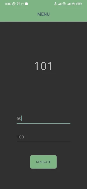 Number Generator Screenshot 0