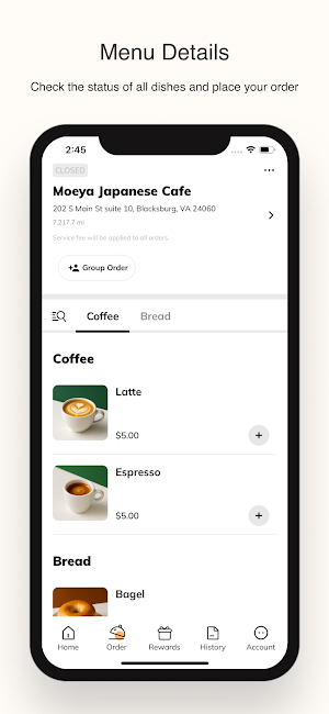 Moeya Japanese Cafe Screenshot 1