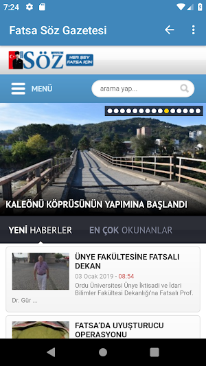 Fatsa Söz Gazetesi Screenshot 1