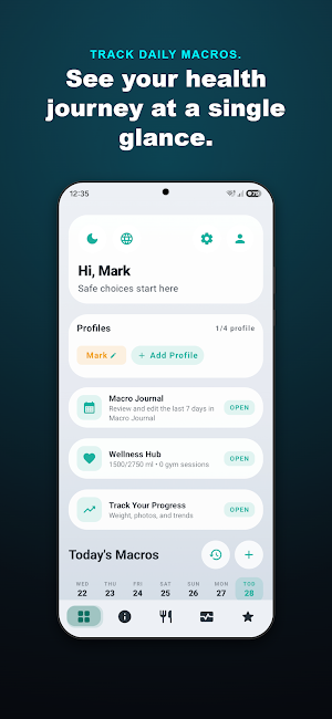 ​Visibite: Health & Nutrition Screenshot 0